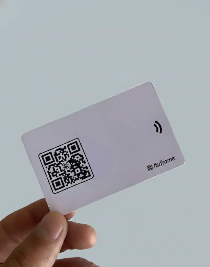 Cartão Branco NFC Aproximação Com QR Code + Plataforma Completa - Imagem 7