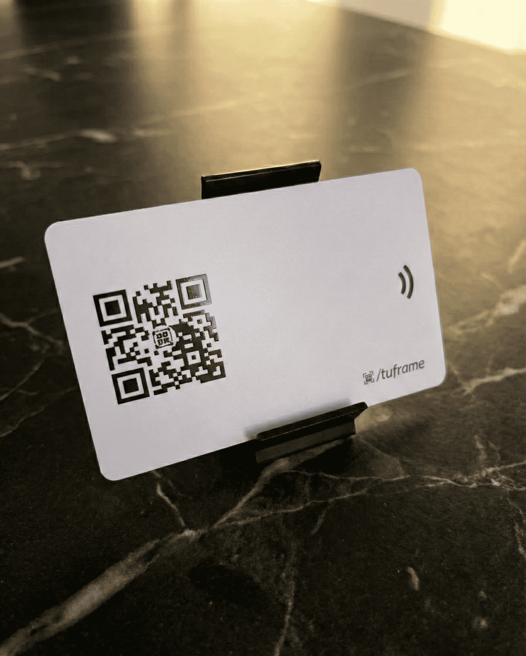 Cartão Branco NFC Aproximação Com QR Code + Plataforma Completa