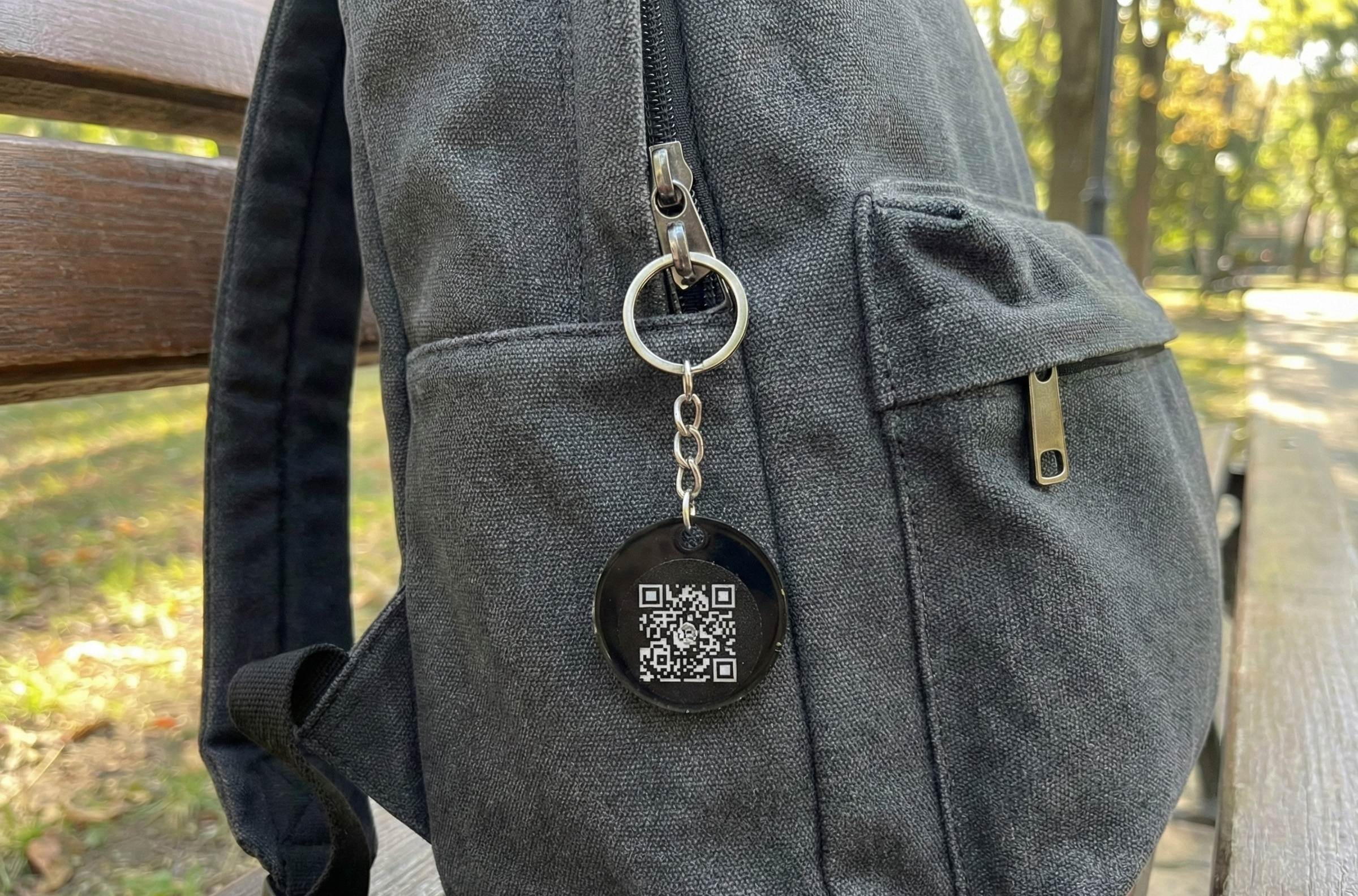 Chaveiro NFC Aproximação Preto Com Qr Code + Plataforma Completa - Imagem 5